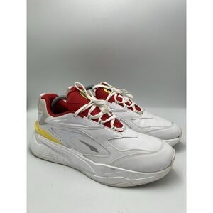 PUMA Men's Scuderia Ferrari RS-Fast Puma Corsa‎ Sneaker White Red Size 10
